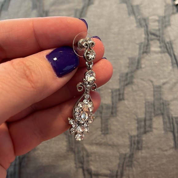 Jewel dangle earrings - Picture 3 of 3